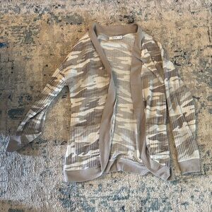 Ricki's Camouflage Cardigan